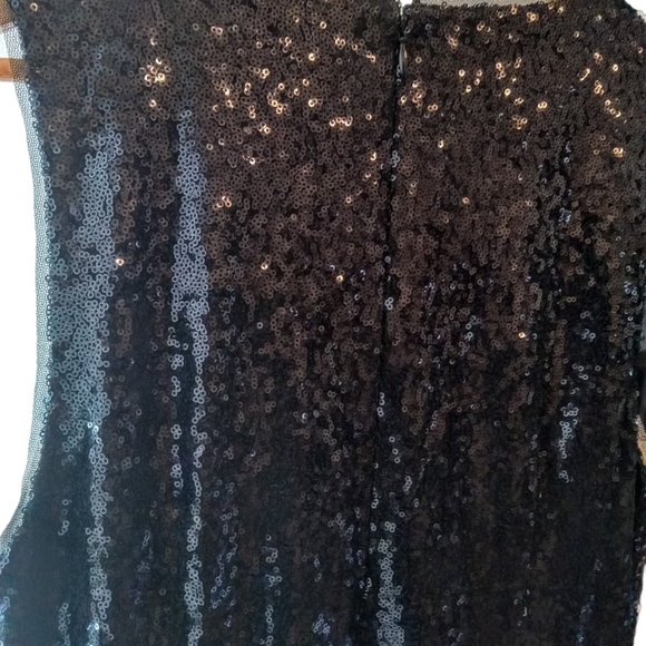 NWT | Gorgeous Sequin Floral Cocktail Dress | Laundry by Shelli Segal | Size: 10 - Picture 5 of 15